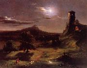 Thomas Cole Moonlight Spain oil painting reproduction